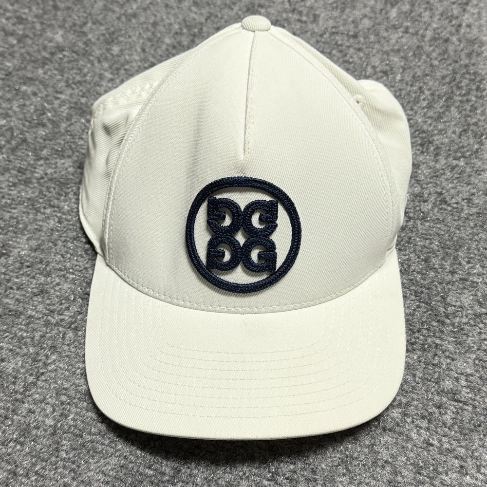G/Fore Golf Hat Unisex One Size White Circle Gs Snapback 110 Flexfit Cap